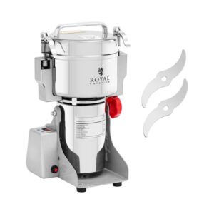 Fűszermalom elektromos - 800 g - 17 x 9 cm - 2100 W - digitális - Royal Catering