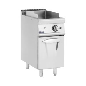 Gáz grill lap - 6 kW - 50 - 300 °C - propán / LPG / földgáz - alsószekrény - Royal Catering