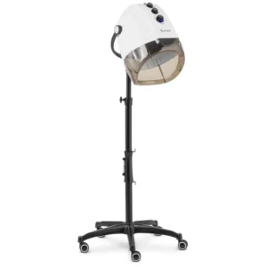 Hajszárító - ionfunkcióval és állvánnyal - 1000 W - kék/fehér - 70 °C | physa