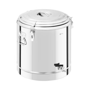 Hőtartó edény - rozsdamentes acél - 50 L - leeresztő szeleppel | Royal Catering