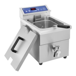 Indukciós olajsütő - 10 l - 60–190 °C | Royal Catering