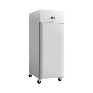 Ipari hűtőszekrény - 750 l - rozsdamentes acél - 1 ajtó - 4 görgő - Royal Catering