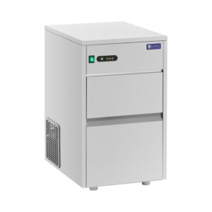 Jégkocka készítő - 50 kg/24 h - kapacitás: 7 kg - 310 W - rozsdamentes acél - Royal Catering