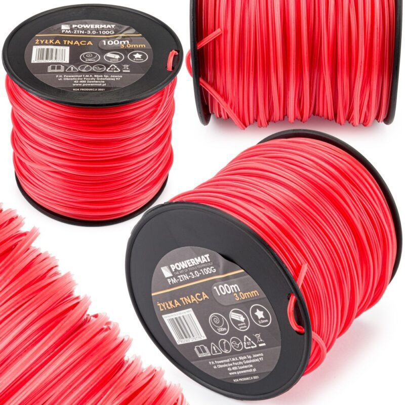 Kaszáló Damil Bozótvágókhoz 3Mm 100M 5-Sarkos Pm-Ztn-3.0-100G