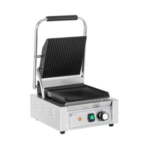Kontakt grill - 1800 W - bordázott | Royal Catering