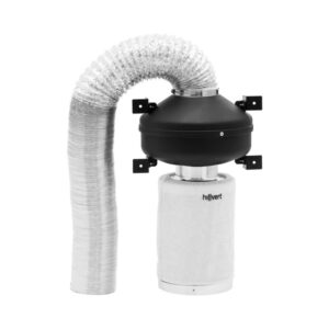 Légszűrő Készlet - 30 Cm-Es Aktív Szénszűrő / Csőventilátor / Elszívó Tömlő - 249