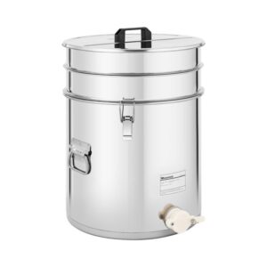Mézletöltő tartály csappal - 30 l - szitával