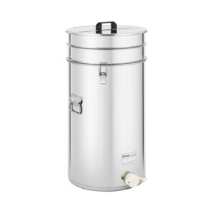 Mézletöltő tartály csappal - 70 l - szitával