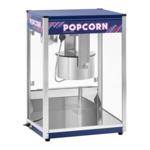 Popcorn gép - kék - 16 oz - XXL | Royal Catering