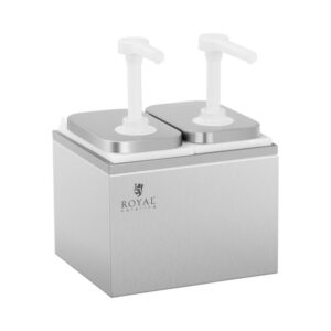 Szósz adagoló - 2 pumpa - 2 x 2 L | Royal Catering