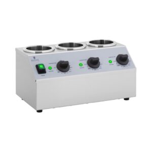 Szószmelegítő – 3 x 1 l – felső vezérlőpanel – Royal Catering