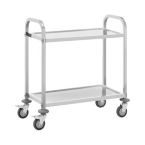 Tálalókocsi - 2 polc - 70 x 40 cm - 64 kg - Royal Catering
