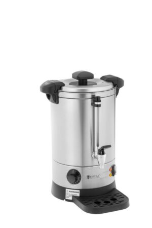 Vízforraló - 6.1 l - 1500 W - csepptálca - Ezüst | Royal Catering