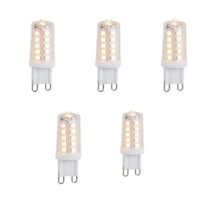 5 db dimmelhető G9 LED izzó szett 3