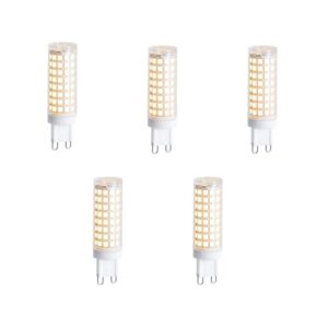 5 db G9 dimmelhető LED izzó szett 5