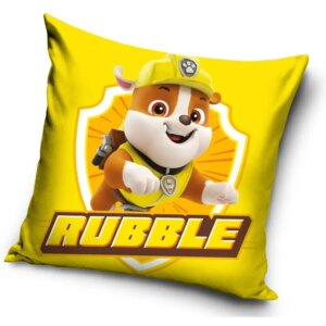 Gyerek párnahuzat PAW PATROL-RUBBLE szélesség: 40 cm | hosszúság: 40 cm
