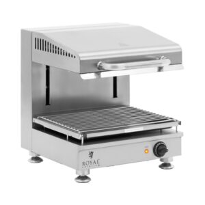 Szalamander sütő - 2800 W - 230 V - 45 cm - állítható magasságú fűtőelem - Royal Catering