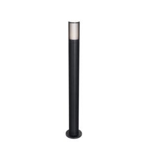 Design kültéri oszloplámpa fekete 80 cm IP44 - Boris