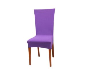 Jersey Székhuzat Háttámlával Lila 70X35 Cm