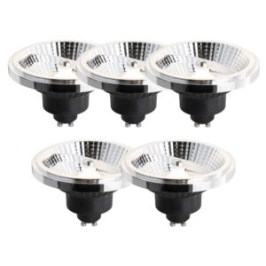 5 darabos GU10 3 lépésben dimmelhető LED izzó készlet 111mm 10.5W 770lm 3000K
