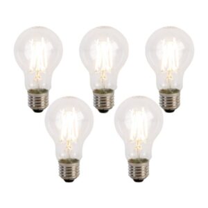 5 darabos készlet E27 3 lépésben dimmelhető LED izzók A60 5W 700 lm 2700K