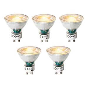 5 darabos GU10 3 lépésben dimmelhető LED izzó készlet 6W 460 lm 2000 - 6000K