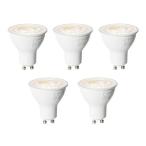 5 darabos GU10 dimmelhető LED izzókészlet 6W 450 lm 3000K