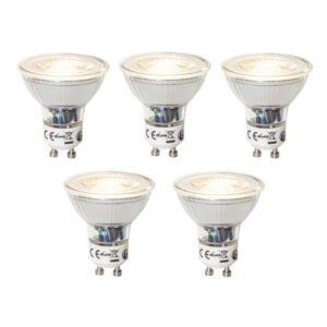5 darabos GU10 dimmelhető LED izzókészlet 7W 600 lm 3000K