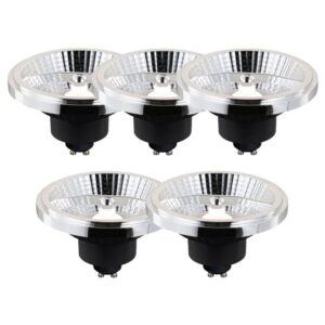 5 darabos Smart GU10 szabályozható LED izzó készlet AR111 10W 800 lm 2200 - 6500K
