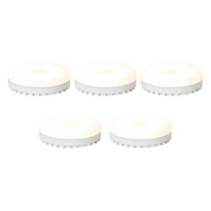 5 darabos intelligens GX53 dimmelhető LED izzókészlet RGB 9W 806LM 2700K-6500K