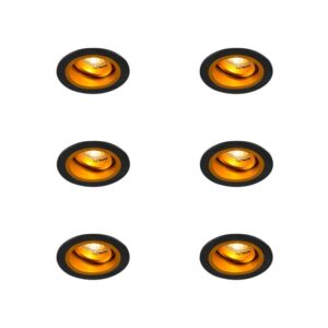 6 darabos süllyesztett spotlámpa készlet