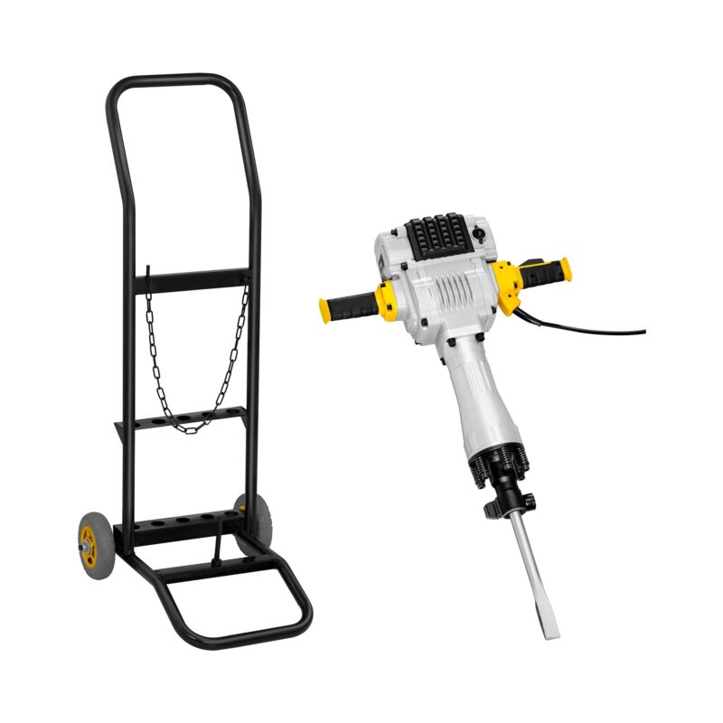 Bontókalapács Szállítókocsival 2.100 W - 1.600 Ütés/Perc - 85 Joule - Sds Hex | Msw