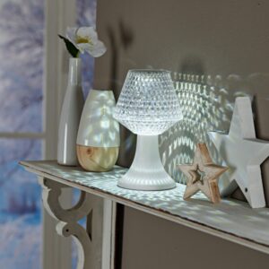 Erintos Lampa Kristaly Feher O 125 Cm