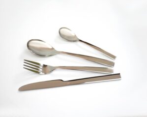 Evőeszközkészlet 24 Db Ezüst 24 Db
