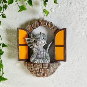 Fali Dombormű &Quot;Sárkány Az Ablakban&Quot;  12X15