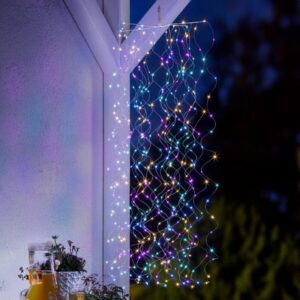 Led-Es Fényfüggöny Lucia Fehér