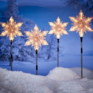Led-Es Leszúrható Díszcsillag  Ø 23