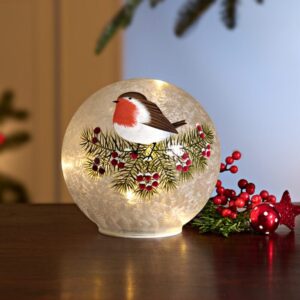 Led Gömb „Madárka”  Ø 15 Cm