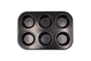 Muffin Forma Alpina Fekete 26