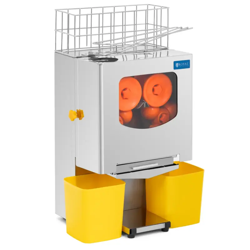 Narancsfacsaró - Elektromos - Félautomata - 120 W - 20 Narancs/Perc - Royal Catering