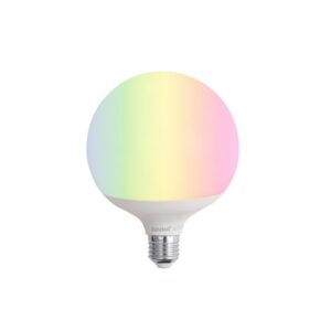Okos E27 LED izzó G120 Matt RGBW 9W 806 lm 2700-6500K