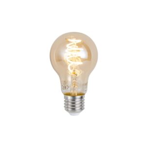 Okos E27 szabályozható LED izzó A60 borostyán 4