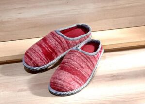 Papucs Nela Burgundia 37