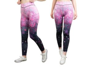 Sportos leggings jógához rózsaszín xxl