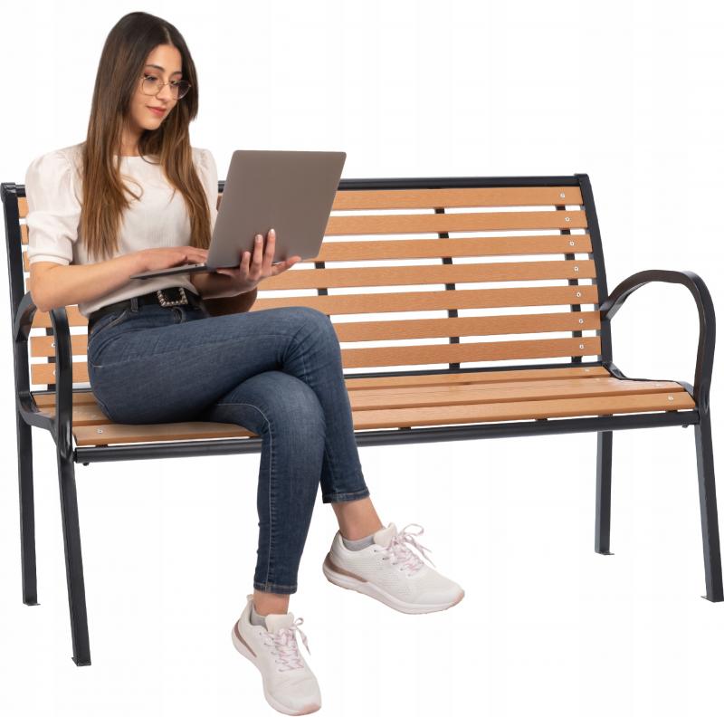 Modern Kerti Pad 125 X 60 X 80 Cm - Barna