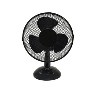 25W-os asztali ventilátor fekete