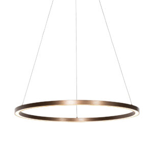 Bronz függőlámpa 80 cm LED-del 3 fokozatban szabályozható - Girello