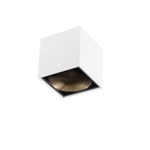 Design fehér GU10 111mm-es felületre szerelhető spotlámpa - Box Honey