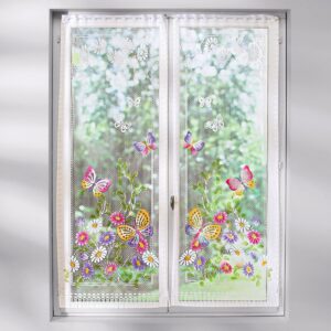 Egyenes Függöny Pillangók Színes Nyomtatás 60X220 Cm