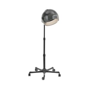 Hajszárító - ionos funkcióval és állvánnyal - 1200 W - fekete - 66 °C | physa